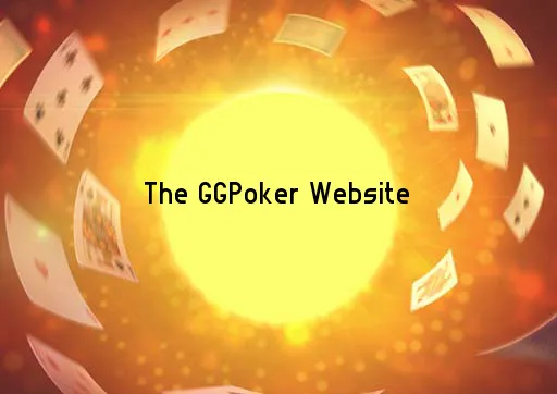The GGPoker Website