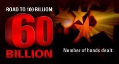 PokerStars Reaches 60 Billion Hands