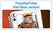 Biggest Bad Beat Jackpot Online Now at ParadisePoker