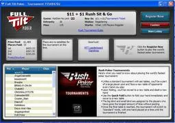 Full Tilt Launches Rush Poker Tournaments