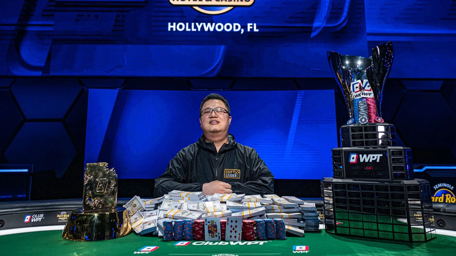 Bin Weng Hangs on to Win WPT Seminole: Can He make it Two-in-a-Row Today?
